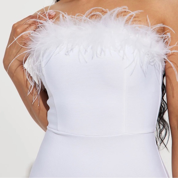 White midi dress - Picture 3 of 3